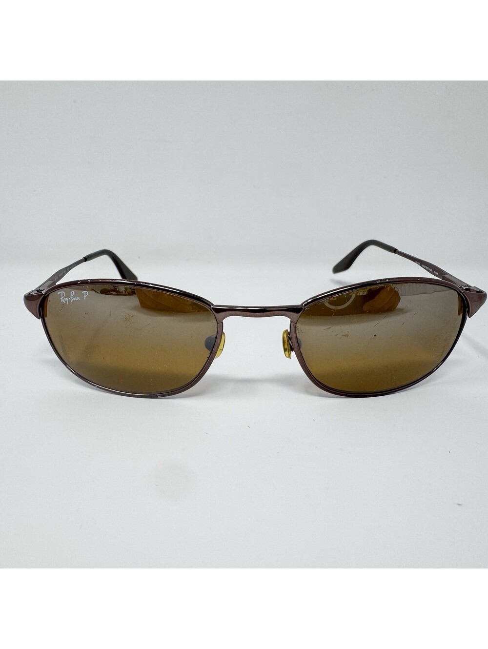 Ray-Ban RB3023 Highstreet 014/84 Copper Sunglass Frames Only - Lenses Are Bad
